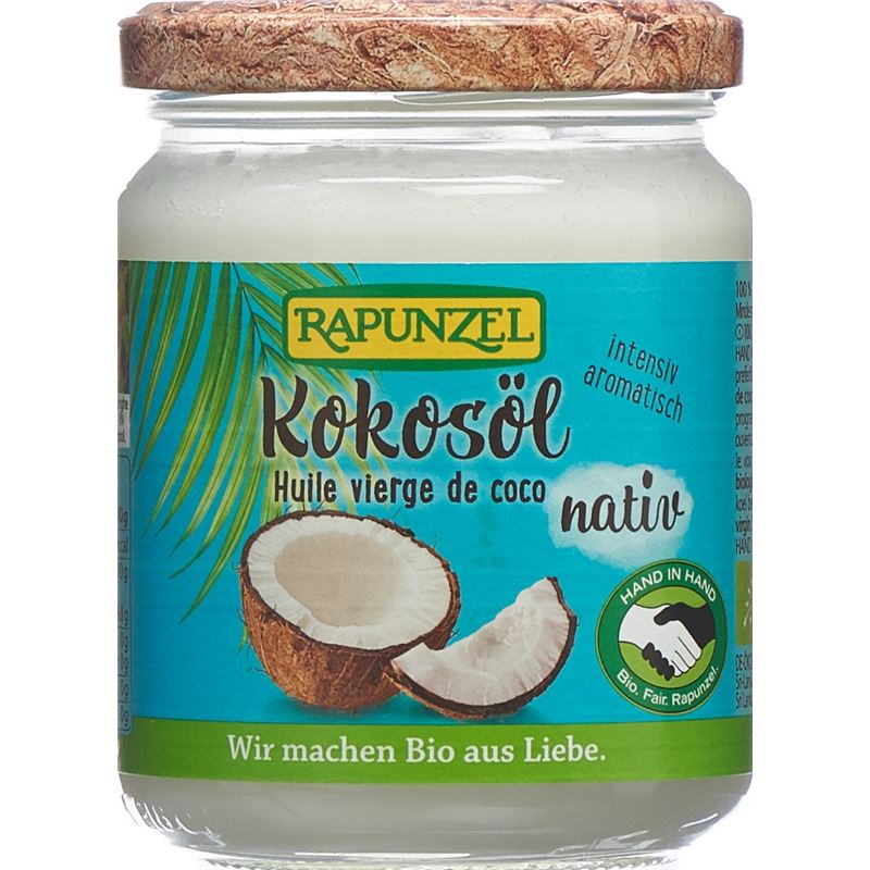 RAPUNZEL Kokosöl nativ Glas 200 g