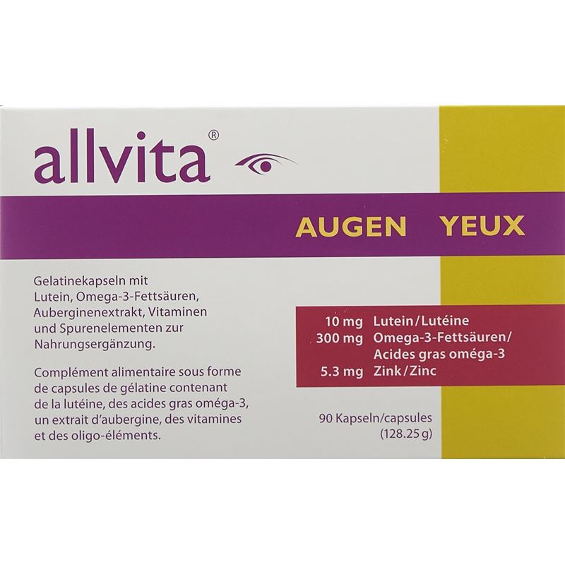 ALLVITA Augen Kaps 90 Stk