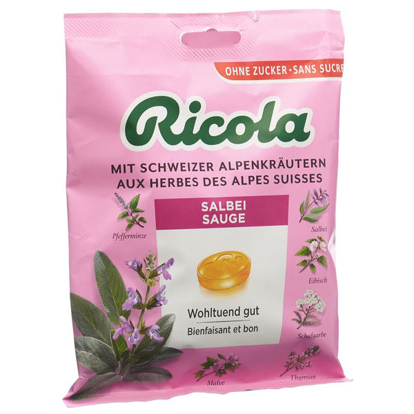 RICOLA Salbei Bonbons o Zucker m Stevia Btl 125 g