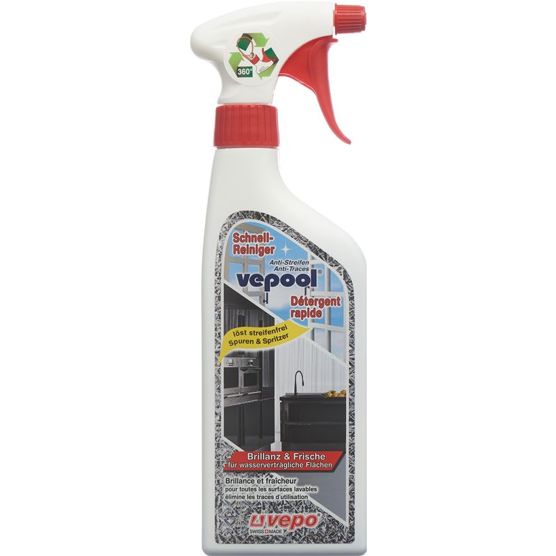 VEPOOL Anti-Streifen Schnellrein 360° Vapo 500 ml