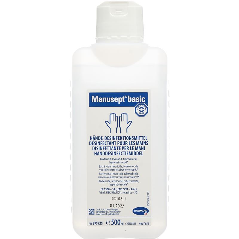 MANUSEPT basic Händedesinfektion Fl 500 ml