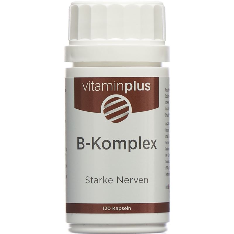 VITAMINPLUS B-Komplex Kaps Ds 120 Stk