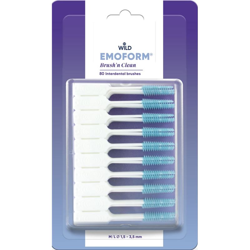 EMOFORM Brush'n Clean Familienpackung 80 Stk