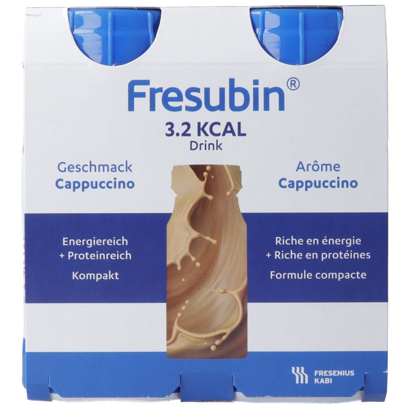 FRESUBIN 3.2 kcal DRINK Cappucc (neu) 4 x 125 ml