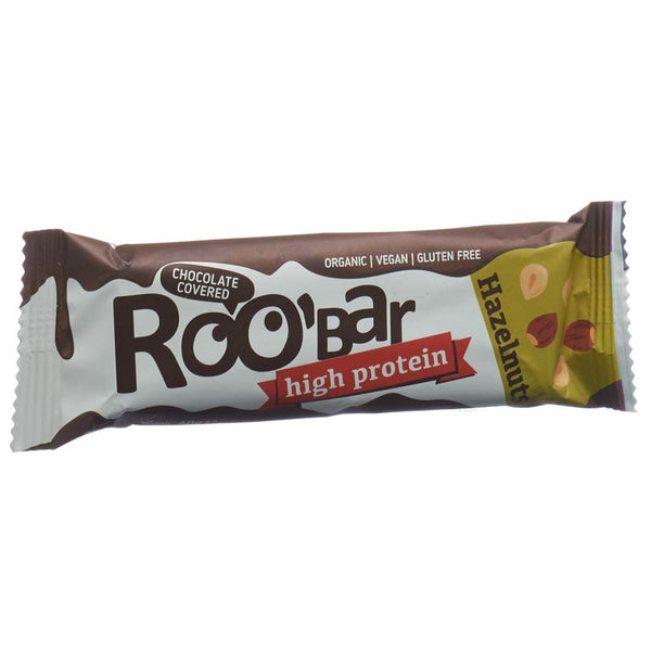 ROOBAR Schokoriegel Haselnuss Protein 40 g