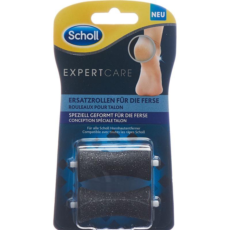 SCHOLL Expert Care Ersatzrollen für Ferse 2 Stk