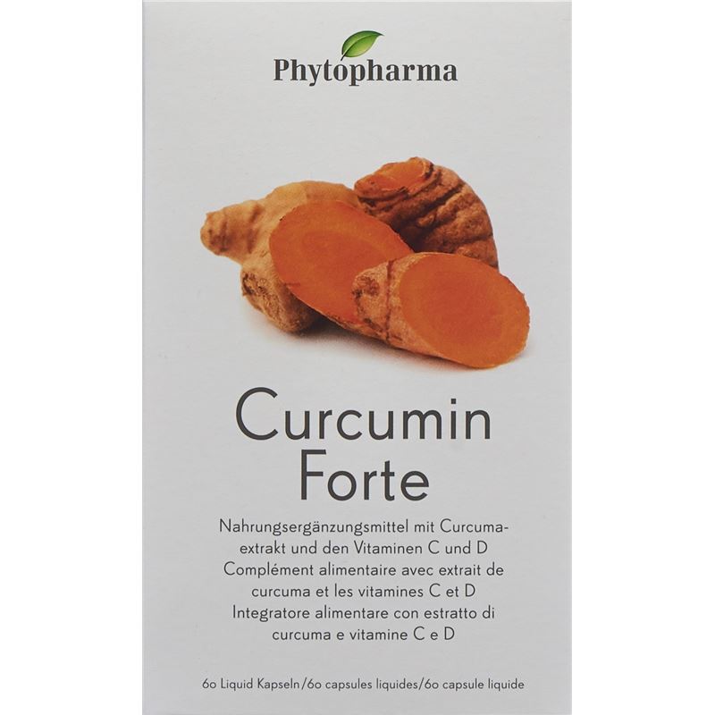 PHYTOPHARMA Curcumin Forte Liquid Kapseln 60 Stk