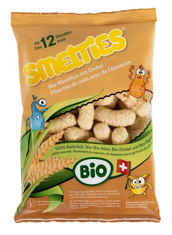 SMELTIES Bio-Maisflips mit Dinkel Btl 50 g