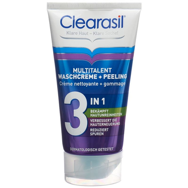 CLEARASIL Multitalent Waschcreme&Peeling 150 ml