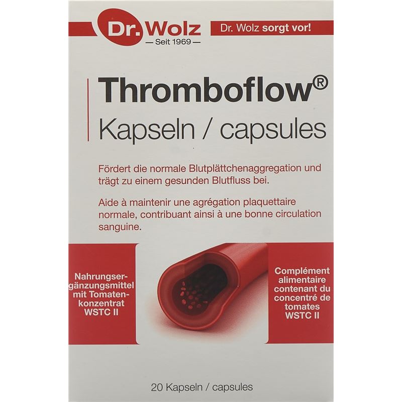 THROMBOFLOW Dr. Wolz Kaps 20 Stk