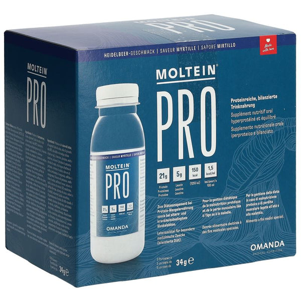 MOLTEIN PRO 1.5 Heidelbeere 6 Fl 34 g