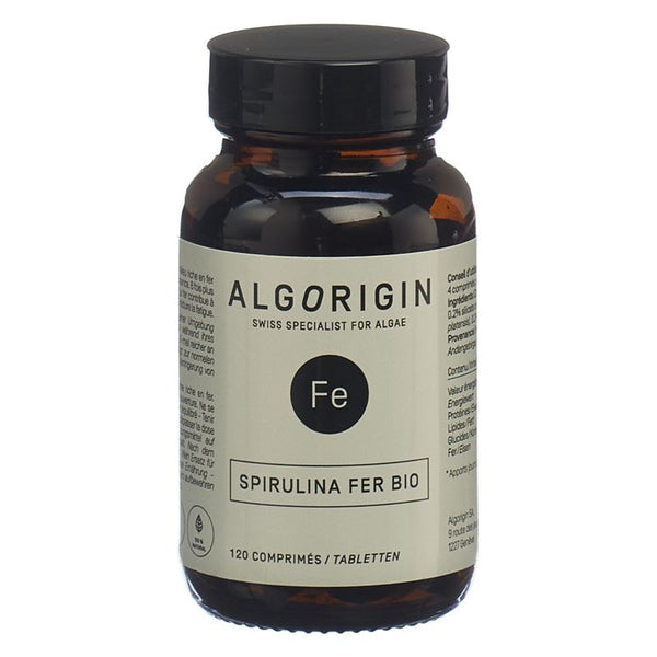 ALGORIGIN Eisen Spirulina Tabl Fl 120 Stk