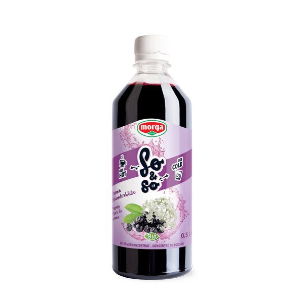 SO&SO Aronia-Holunderblüte Konz Bio Fl 5 dl