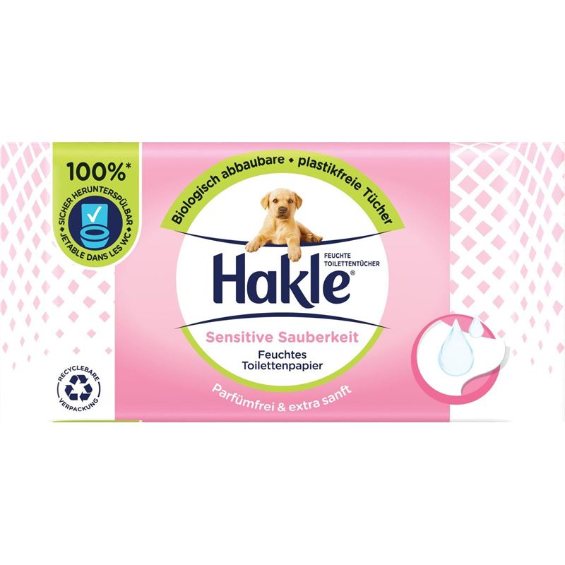 HAKLE Feucht Sensitive Sauberkeit Ref 42 Stk