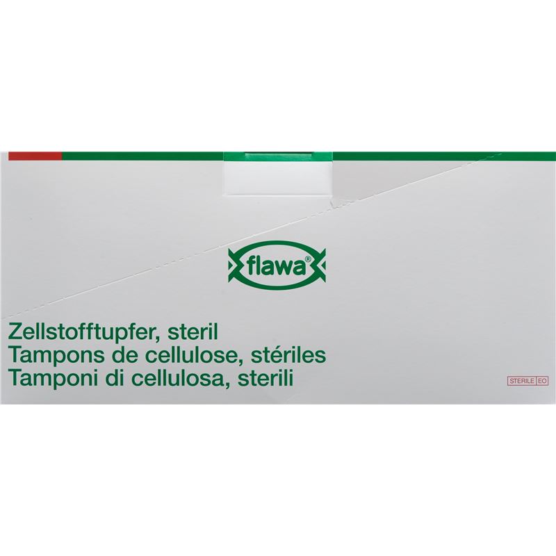 FLAWA Zellstofftupfer 4x5cm steril 70 x 2 Stk