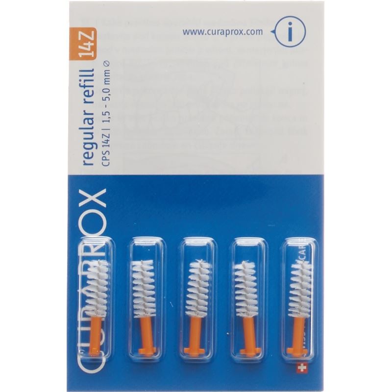 CURAPROX CPS 14Z Interdentalbürste orange 5 Stk