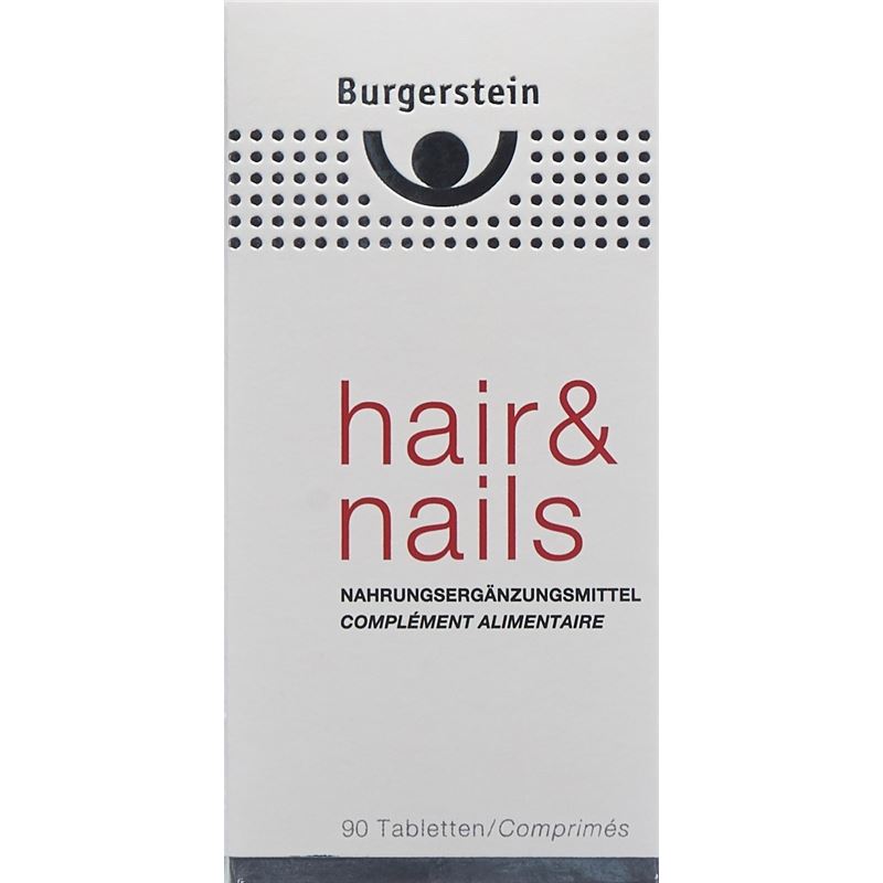 BURGERSTEIN Hair & Nails Tabl 90 Stk