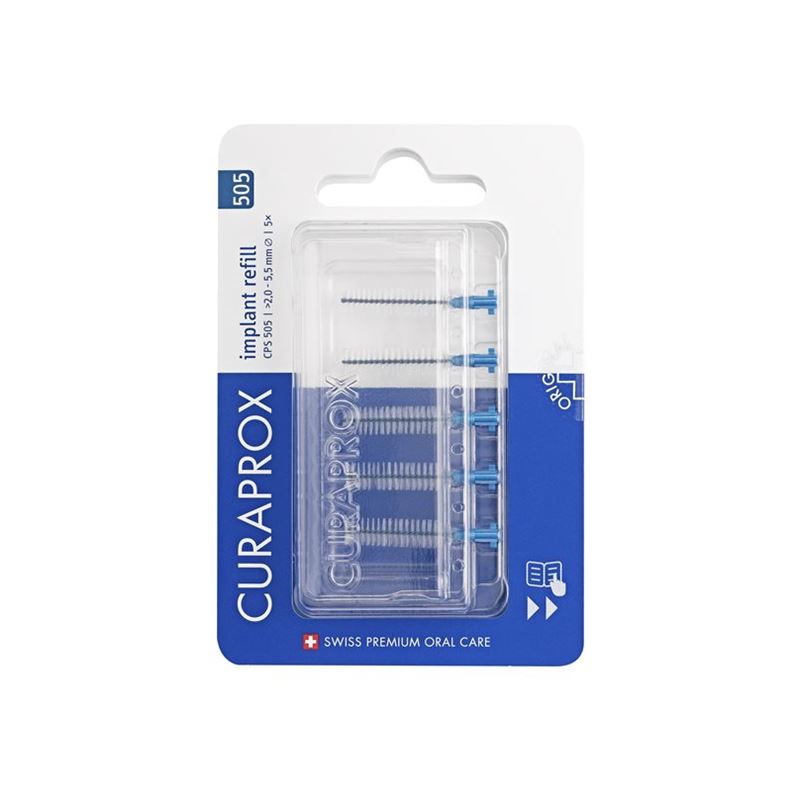 CURAPROX CPS 505 Implant Interdent ref blue 5 Stk