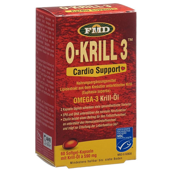 UDOS CHOICE O-Krill 3 Licaps Bio 60 Stk