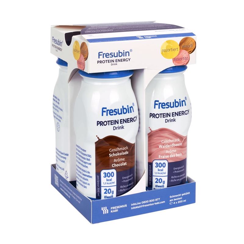 FRESUBIN Protein Ener DRINK assortiert 4 Fl 200 ml