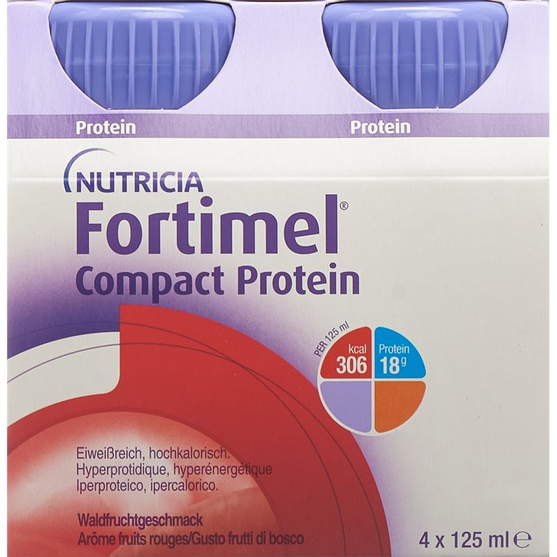 FORTIMEL Compact Protein Waldfrucht 4 x 125 ml