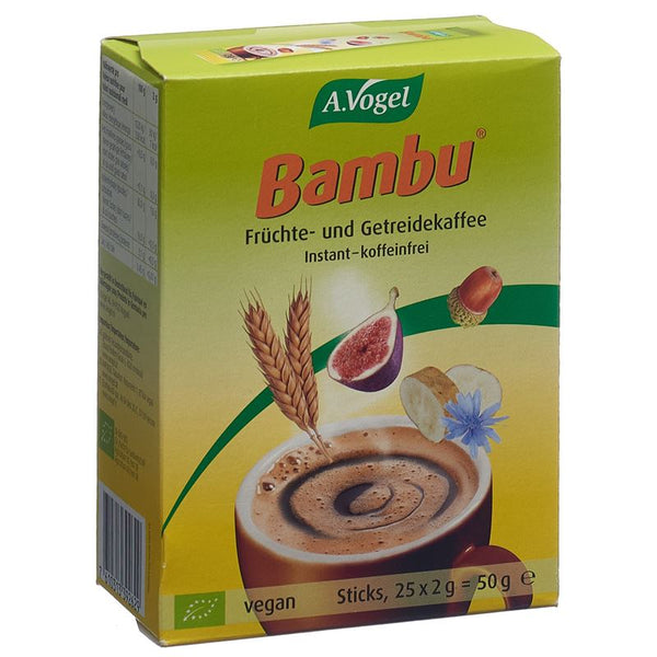 VOGEL Bambu Früchtekaffee instant 25 Stick 2 g