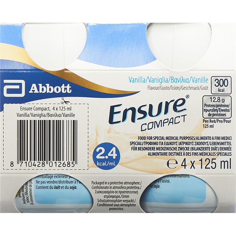 ENSURE Compact Vanille 4 x 125 ml