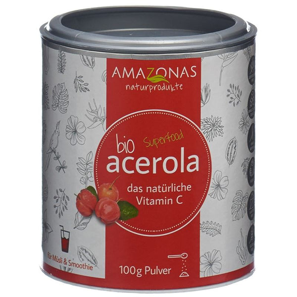 AMAZONAS acerola Bio Pulver m 17% Vitamin C 100 g