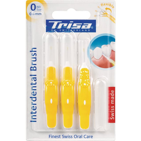 TRISA Interdental Brush ISO 0 0.6mm 3 Stk