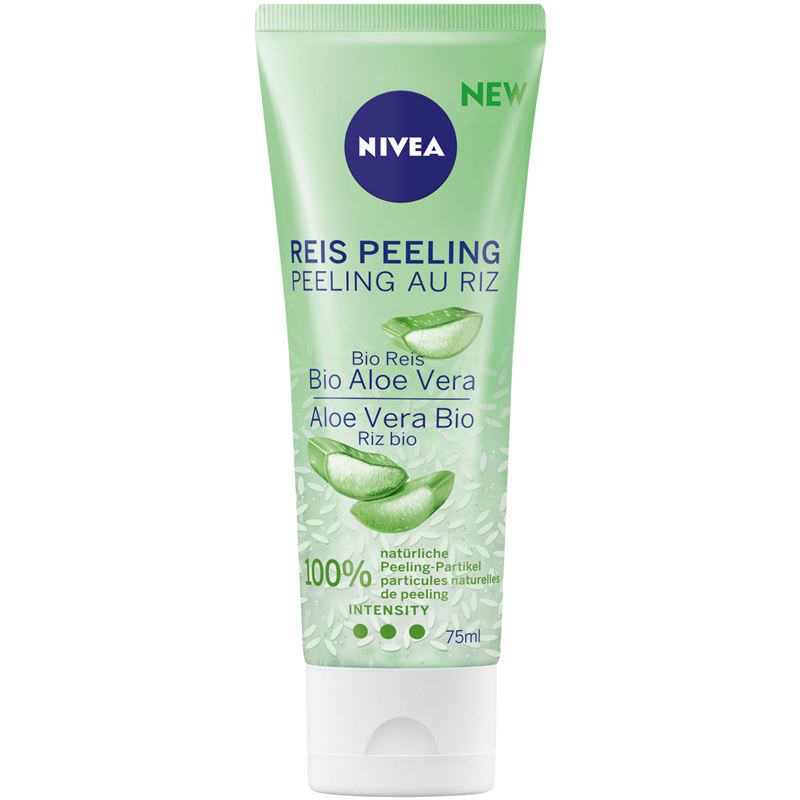 NIVEA Reis Peeling Aloe Vera Bio Tb 75 ml