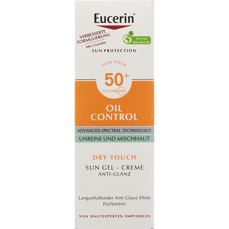 EUCERIN SUN Face Oil Control Gel-Cr LSF50+ 50 ml