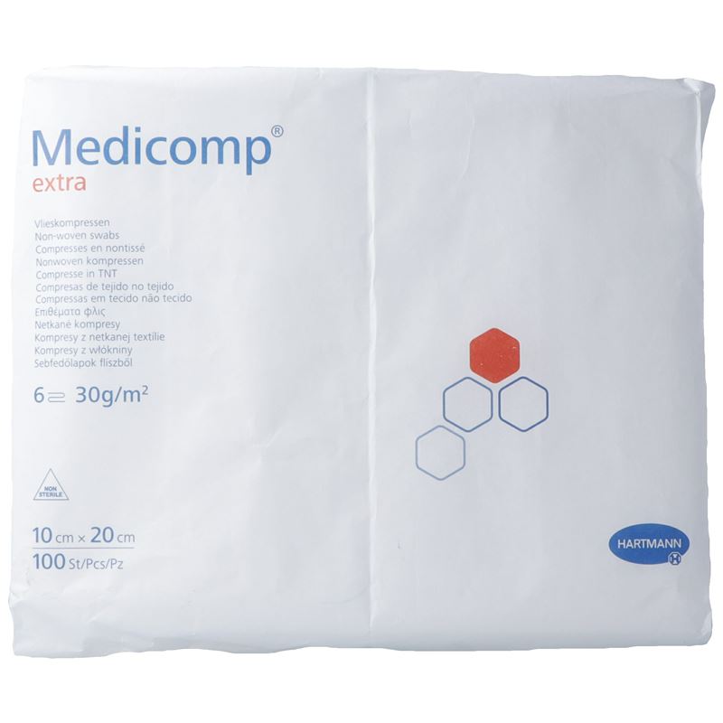 MEDICOMP Extra 6 fach S30 10x20cm unster 100 Stk