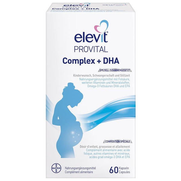 ELEVIT Provital Complex + DHA Kaps 60 Stk