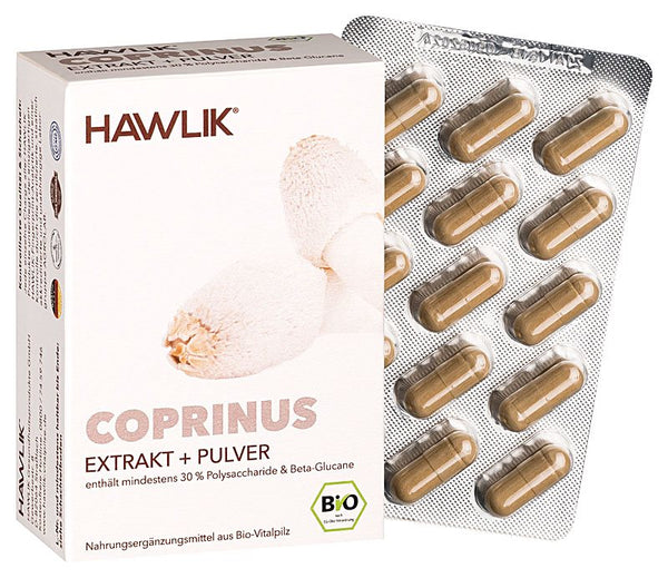 HAWLIK Coprinus Extrakt und Pulver Kaps 60 Stk