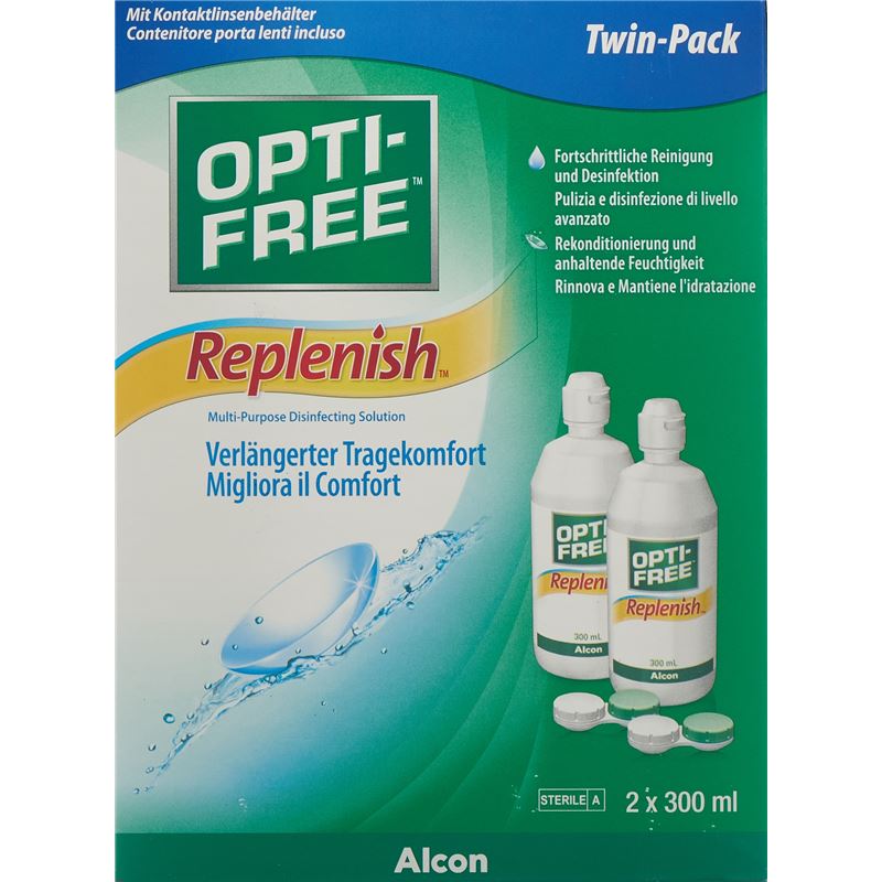 OPTI FREE REPLENISH Desinfektionslösung 2 x 300 ml