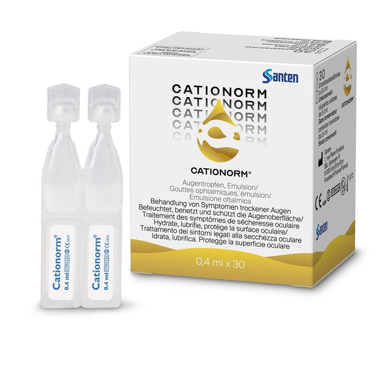 CATIONORM Augentropfen-Emulsion UD 30 x 0.4 ml