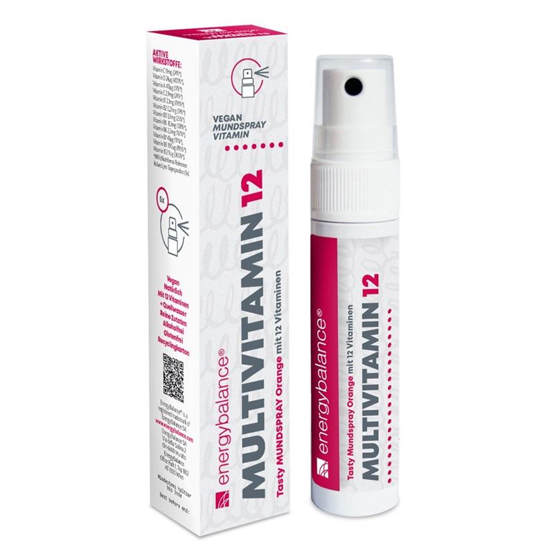 ENERGYBALANCE Multivitamin 12 Mundspr Oran 25 ml