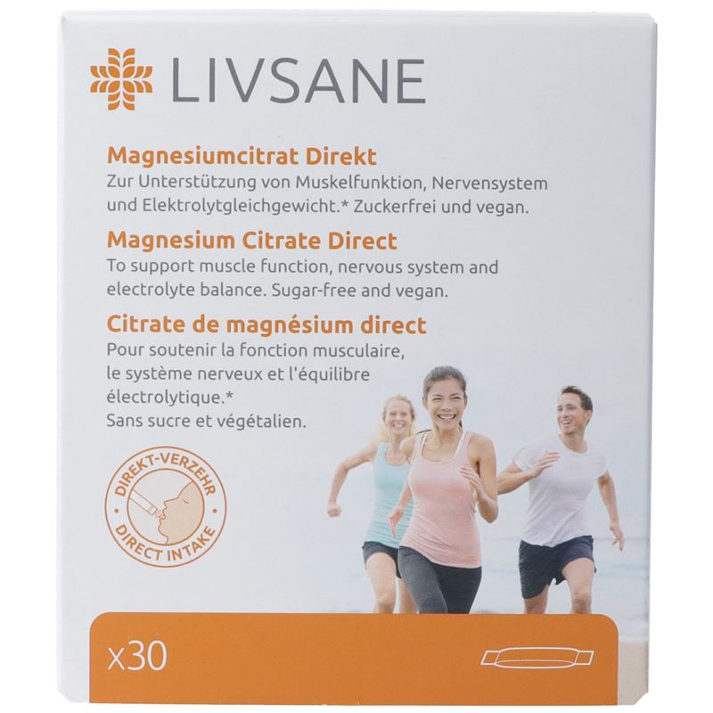 LIVSANE Magnesiumcitrat Direkt 30 Stk