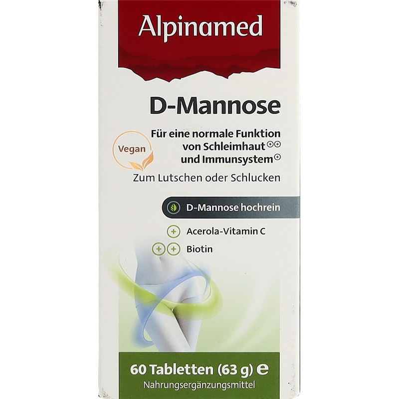 ALPINAMED D-Mannose Tabl Ds 60 Stk