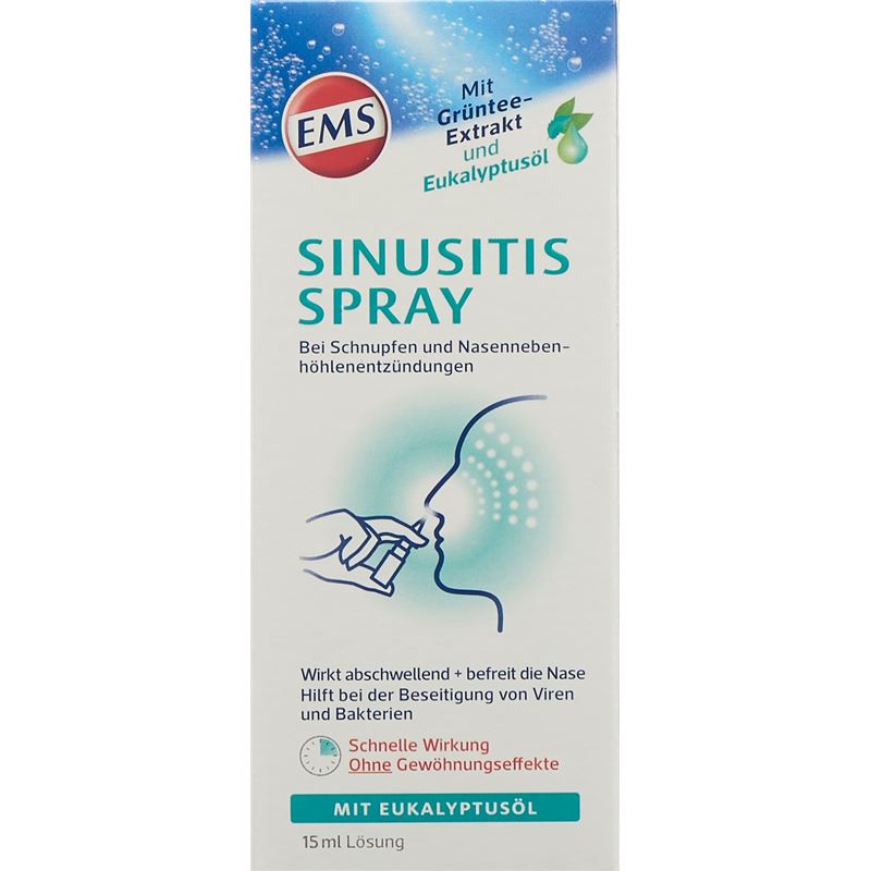 EMS Sinusitis Spray mit Eukalyptusöl 15 ml