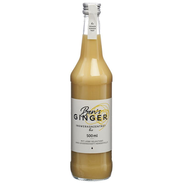 BEN'S GINGER Ingwerkonzentrat Bio Fl small 500 ml