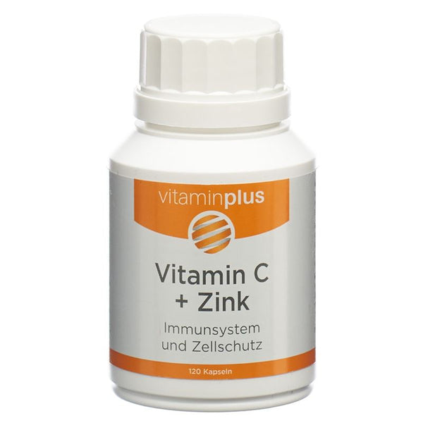 VITAMINPLUS Vitamin C & Zink Kaps Ds 120 Stk