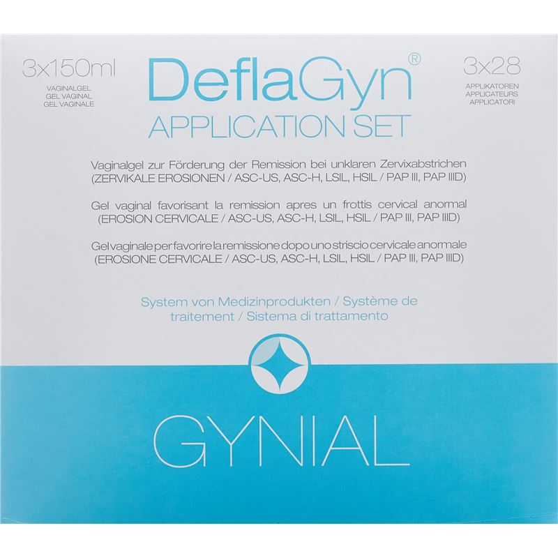 DEFLAGYN Vaginalgel (3x28 Applikat) 3 x 150 ml