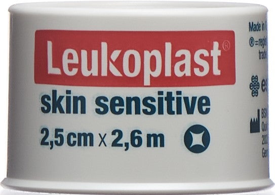 LEUKOPLAST skin sens Sil 2.5cmx2.6m Rolle