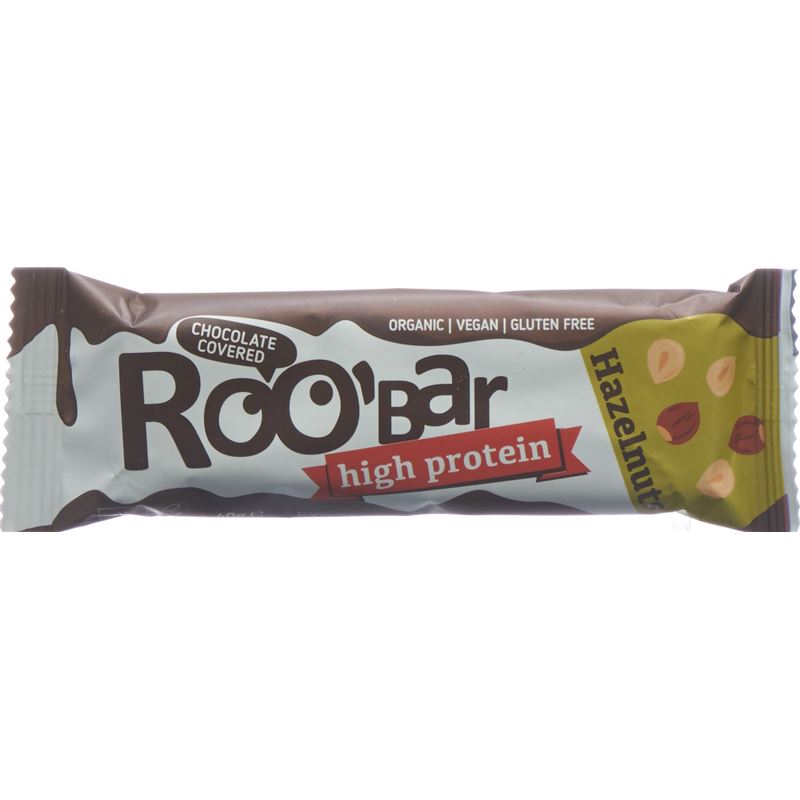 ROOBAR Schokoriegel Haselnuss Protein 40 g