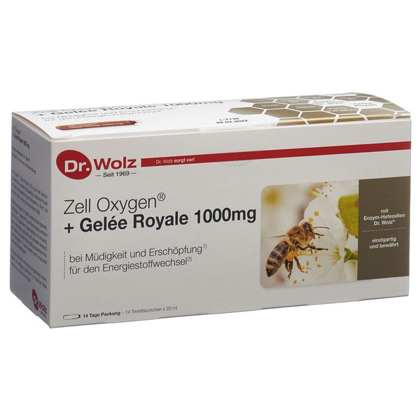 DR. WOLZ Zell Oxygen+Gelée Roya 1000mg Amp 14 Stk