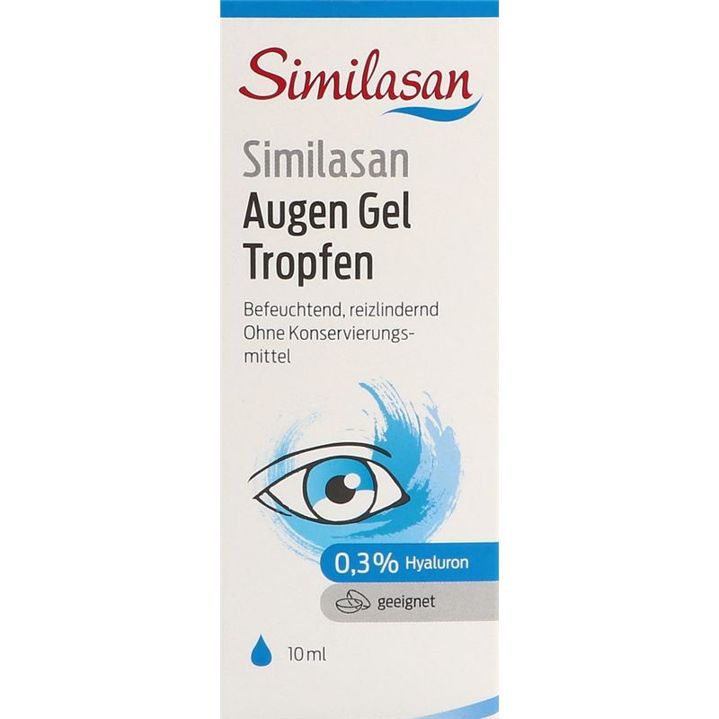 SIMILASAN Augen Gel Tropfen 0.3 % Hyaluron 10 ml