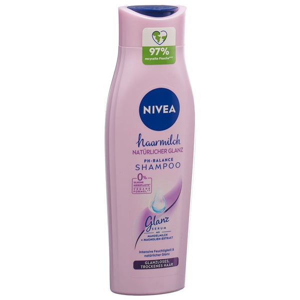 NIVEA Shampoo Hairmilk Shine Fl 250 ml