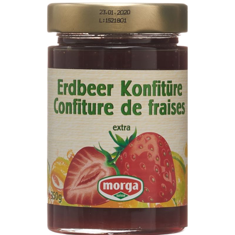 MORGA Konfitüre Erdbeer 350 g