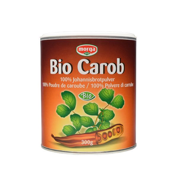 MORGA Carobpulver Bio Ds 300 g